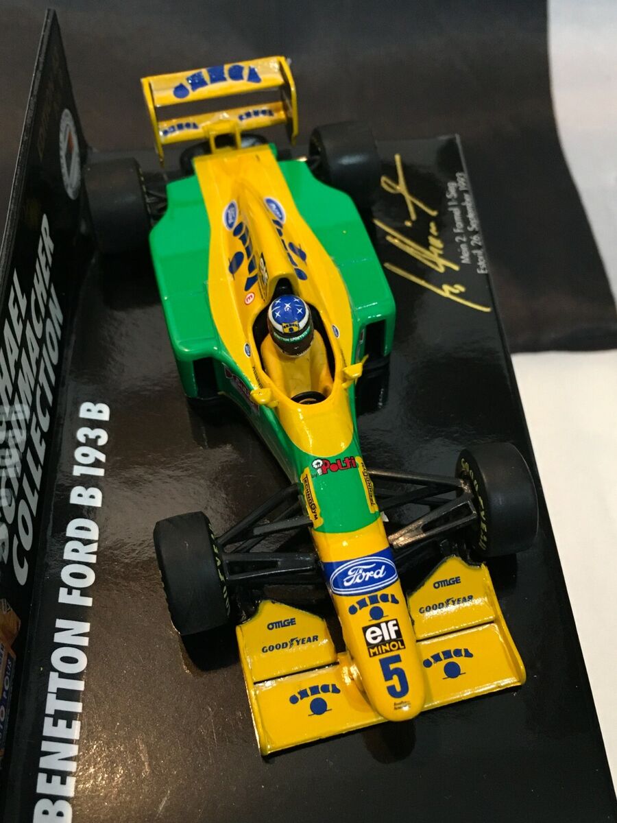 1:43 Minichamps Michael Schumacher Benetton Ford B193 1:43 Minichamps Michael Schumacher Benetton Ford B193