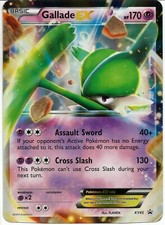 POKEMON - GALLADE EX - XY45 - JUMBO / OVERSIZED HOLO XY BLACK STAR PROMO EXC