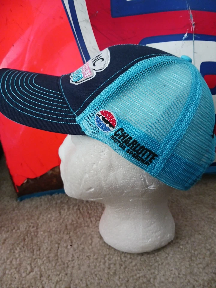 Penske Racing Team Issued Drive For The Cure 300 Victory Lane Hat NASCAR Brad K - Image 3 of 4