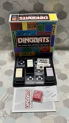 Dingbats Brettspiel Goliath Games - Vintage 1999 - versiegelter Inhalt