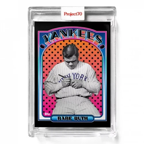 2021 Topps Project70® Card 476 Babe Ruth by Claw Money -Free Shipping!