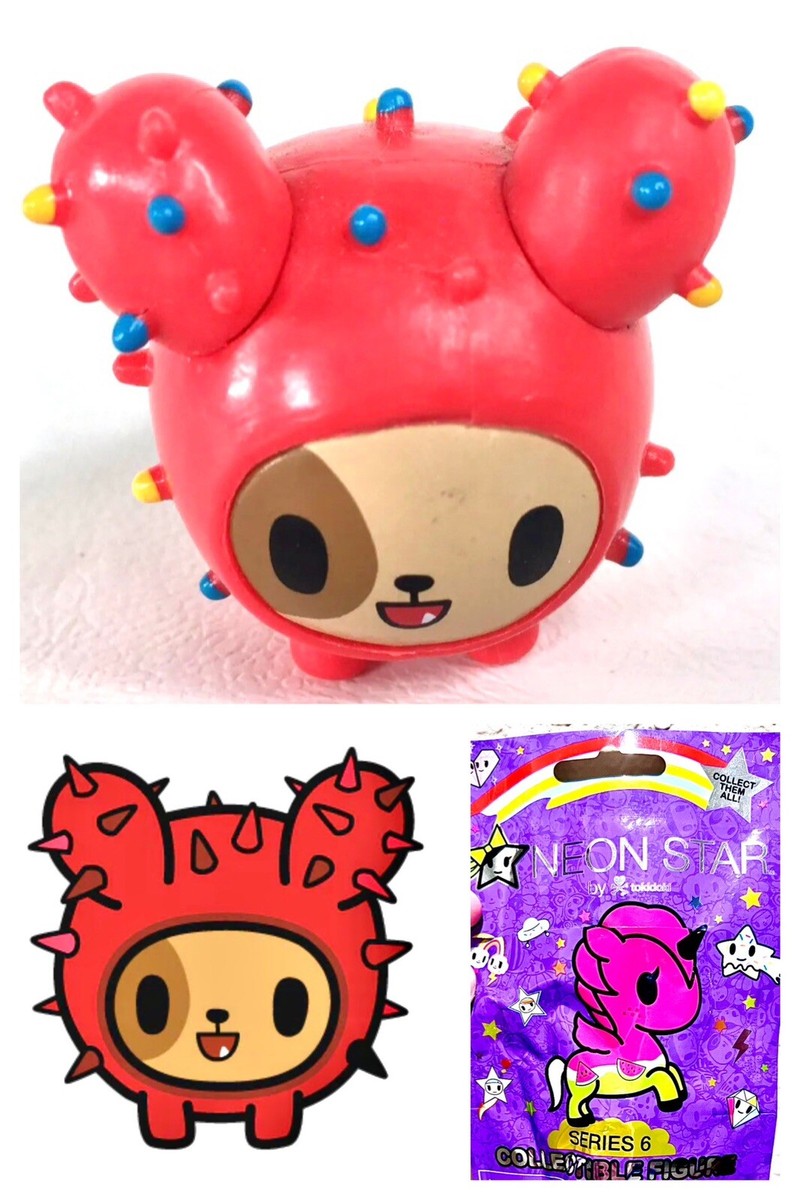 Neon Star Tortellino Tokidoki Unicorno Cactus Pups Red Dog Mini