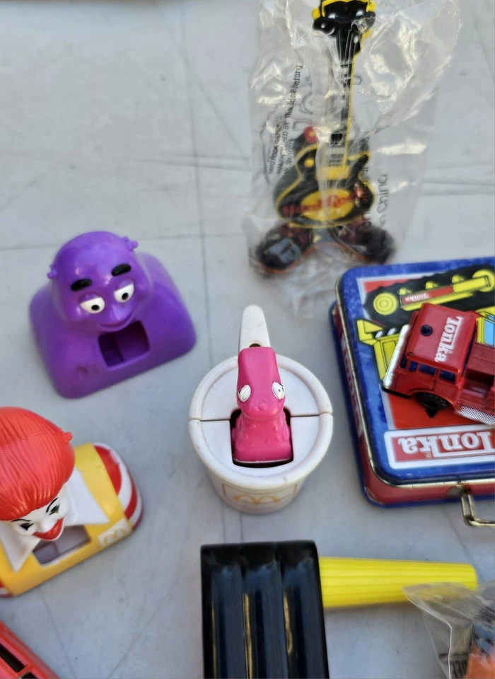 Vintage Toy Lot Mail Away Cereal Box Surprises Fast Food Happy Meal Toys + More! - Image 4 of 4