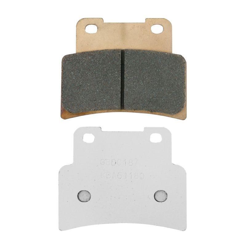Plaquettes de frein avant 1187 XBK5 anti-fading pour YZF 125