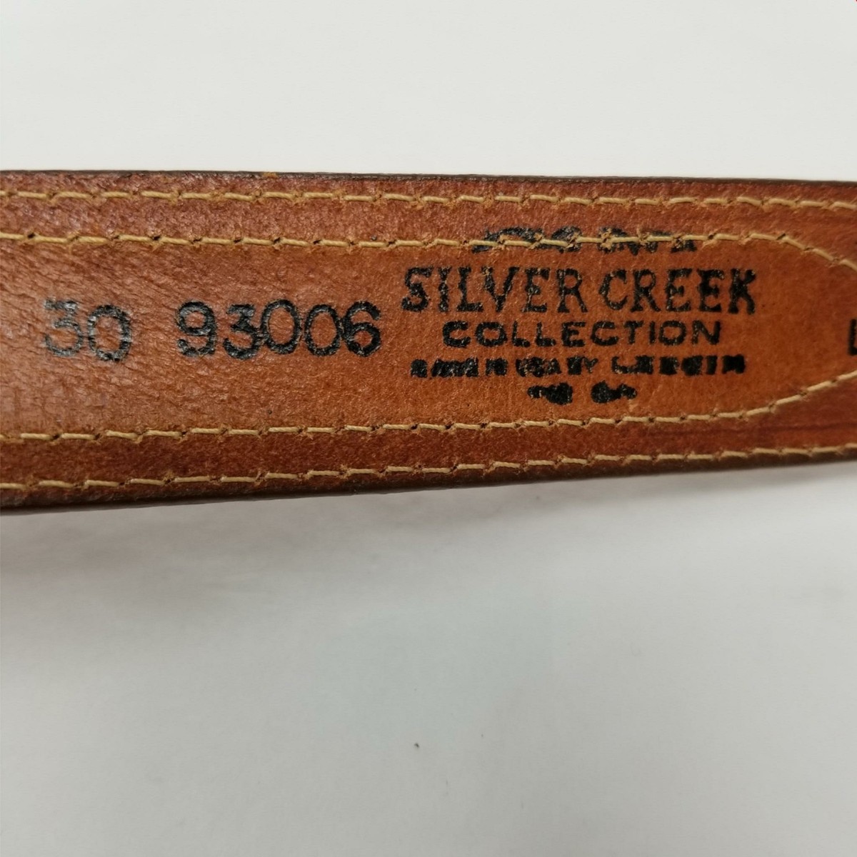 Silver Creek Leather Embossed Brown Belt 30 Silver Creek Leather Embossed Brown Belt 30 | Mercari main image 4