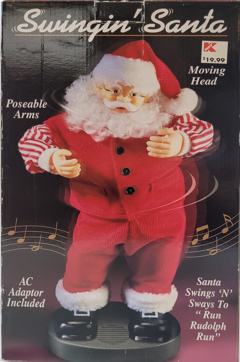 スイング　サンタクロース Vintage Swinging Santa With AC Adapter | eBay