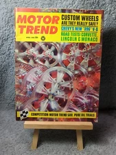 MOTOR TREND Apr 1965; CHEVY'S 396, STINGRAY, LINCOLN, DODGE MONACO TESTS, MT 500