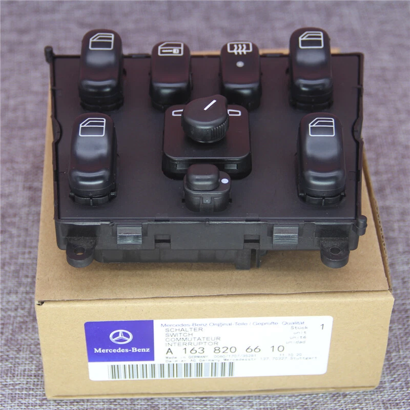 New Master Power Window Door Switch for 1998-2003 Mercedes Benz ML320 ML55 AMG - Imagem 2 de 4