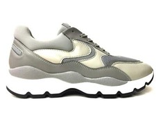 SCARPE SNEAKERS UOMO BYBLOS ORIGINALE E09PBS0173323 PELLE GRIGIO PE NUOVO