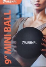 URBNFit Small Exercise Ball - 9-inch Mini Pilates with Fitness