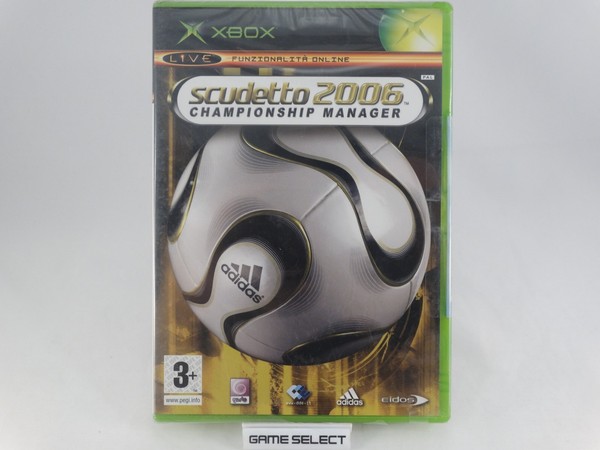 Scudetto 2006 Championship Manager Football Xbox 360 Pal Ita Neu Versiegelt-image