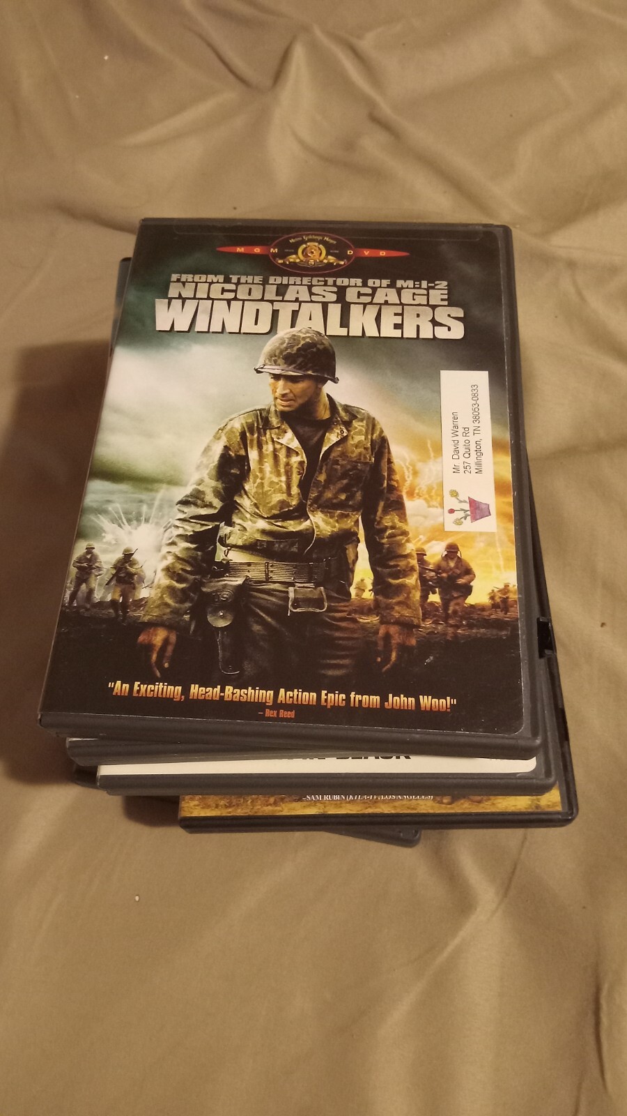 Windtalkers -MGM Nicolas Cage DVD - VERY GOOD D 81
