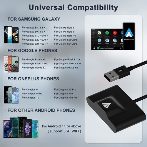Carplay USB Konverter Bluetooth-kompatibel für Android 10.0/Android 6.0 - Afbeelding 5 van 10