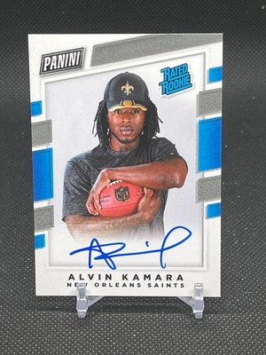 ALVIN KAMARA 2017 PANINI RATED ROOKIE PERSONAL EDITION SSP AUTO SAINTS RC