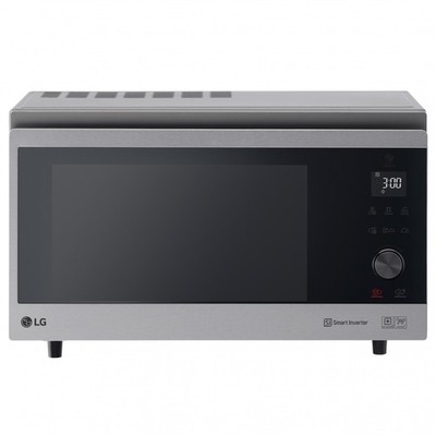LG MJ3965ACS Kombi-Mikrowelle, Heißluftofen, 4 in 1 Smart Inverter 1850 Watt