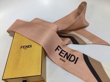 FENDI SILK WRAPPY SCARF / FENDI ROMA BOX