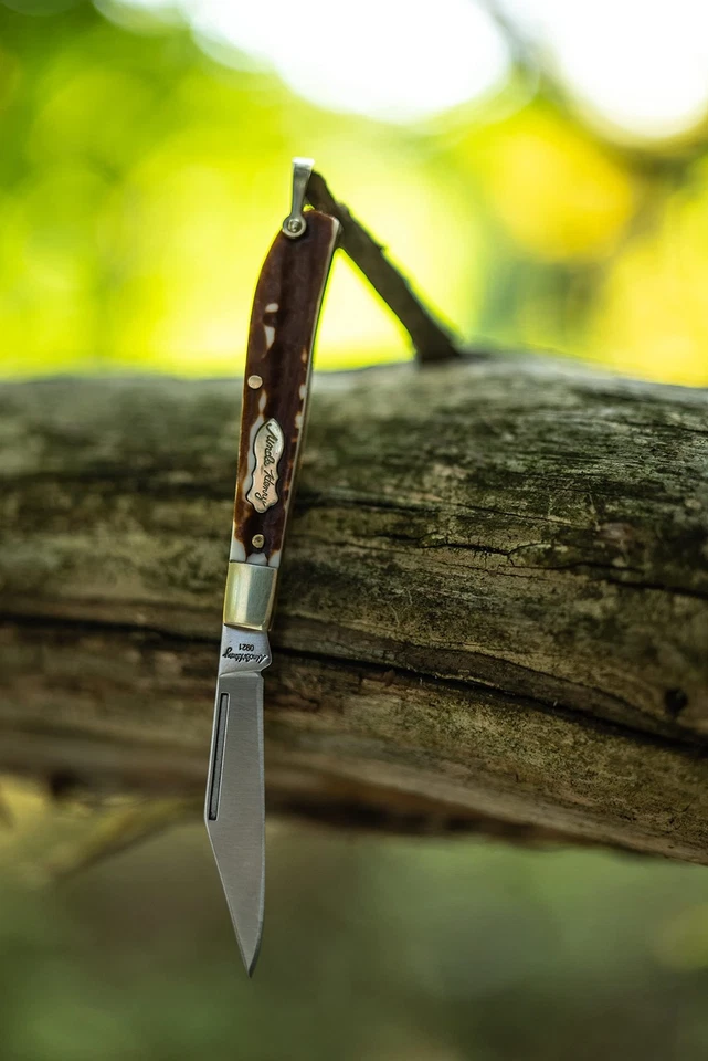 Cuchillo Plegable Next Gen Staglon 12UH Roadie 5.1 pulgadas con Acero Inoxidable C... Foto 3 de 4