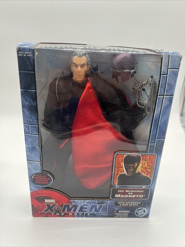 Marvel X-Men The Movie Ian McKellen as Magneto Toy Biz Action Figure 10"Figure - Picture 1 of 7