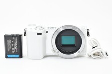 Sony NEX-5T White Mirrorless Camera Body 1229 Shots Excellent Condition