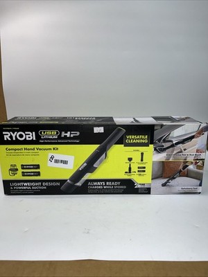 USB Lithium HP Compact Hand Vacuum Cleaner Kit with (2) USB Lithium 2.0 Ah Z20
