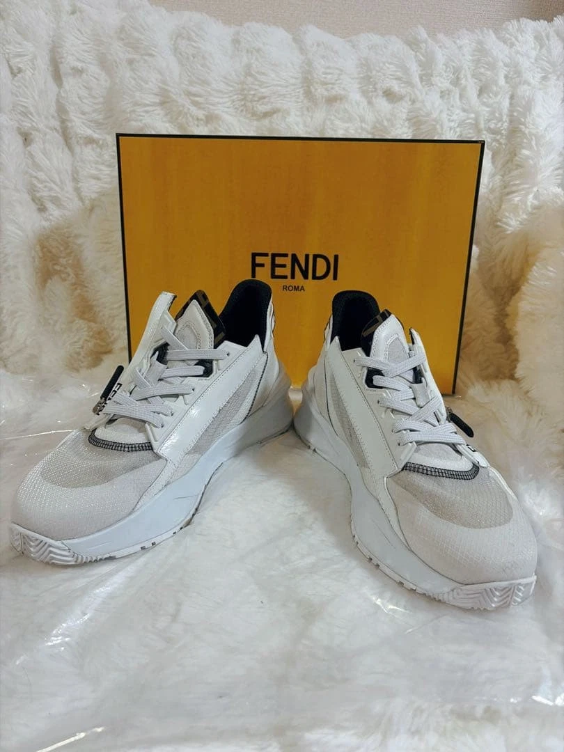 Fendi Flow Low White for sale | eBay