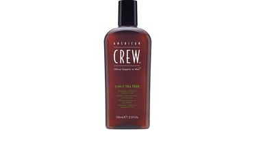 American Crew 3-in-1 Tea Tree Shampoo  100 ml Shampoo, Conditioner und Body Wash