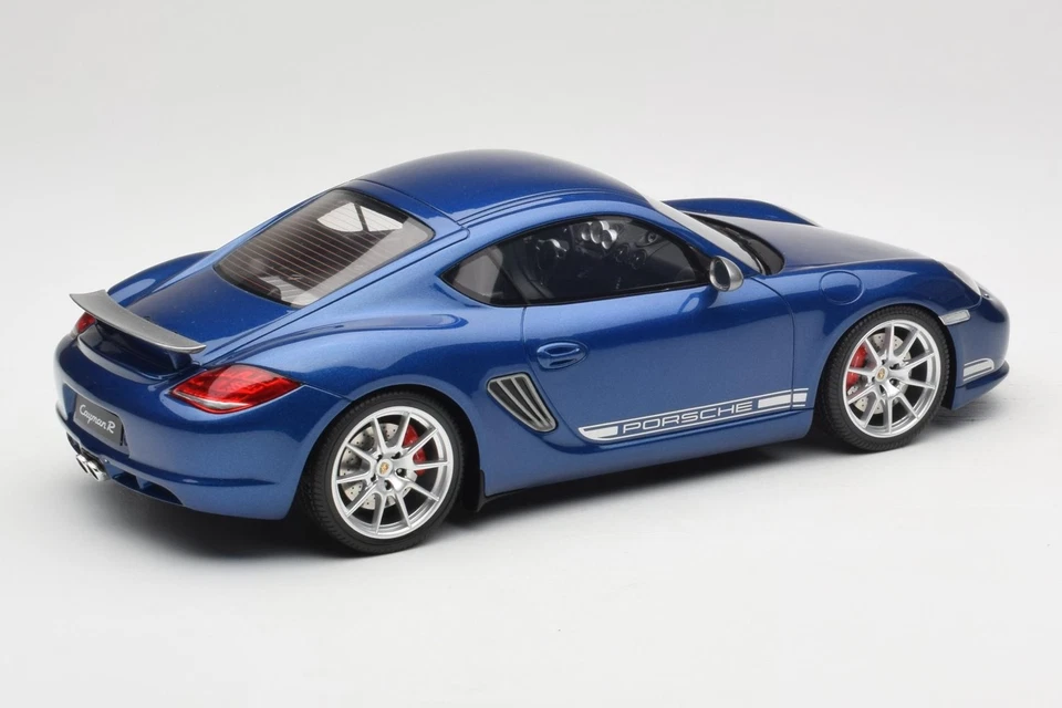 GT901 Porsche Cayman R 987.2 Aqua Blue Metallic GT Spirit 1/18 - Image 2 of 4