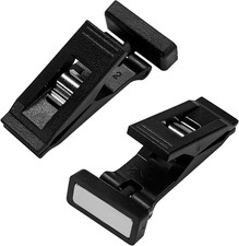 2 PCS Car Ticket Clip, Magnetic Clamp Dashboard Storage Hook for Registration Pa