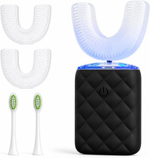 U Shaped Electric Toothbrush for Adults - Ultrasonic Automatic 360 Mouth Cleani