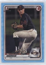 2020 Bowman Draft Sky Blue Border 184/499 RJ Dabovich #BD-148 zi1