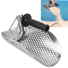 Beach Sand Scoop Shovel Metal Detecting Hunting Tool Detector Stainless Steel
