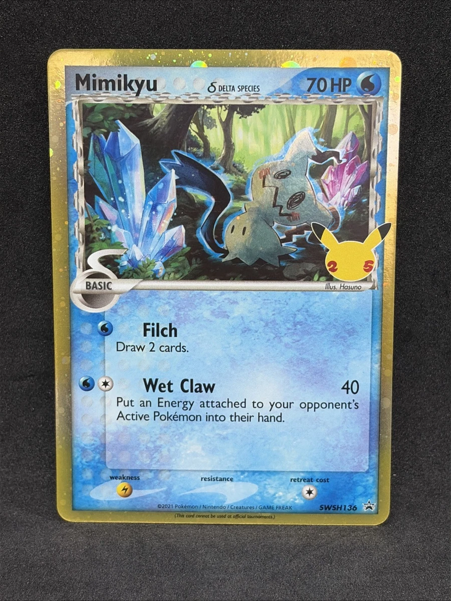 Mimikyu SWSH136 SWSH: Sword & Shield Promo Cards for sale | eBay