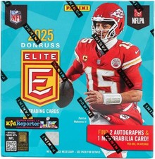 2025 Panini Donruss Elite Mega Box Exclusive Factory Sealed Box Patrick Mahomes