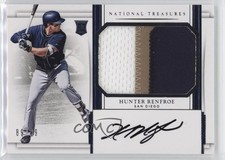 2017 Panini National Treasures 89/99 Hunter Renfroe #167 Auto 7eo