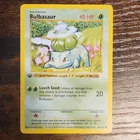 Wizards of the Coast Bulbasaur Base Set Unlimited 44/102 40 HP English 1999