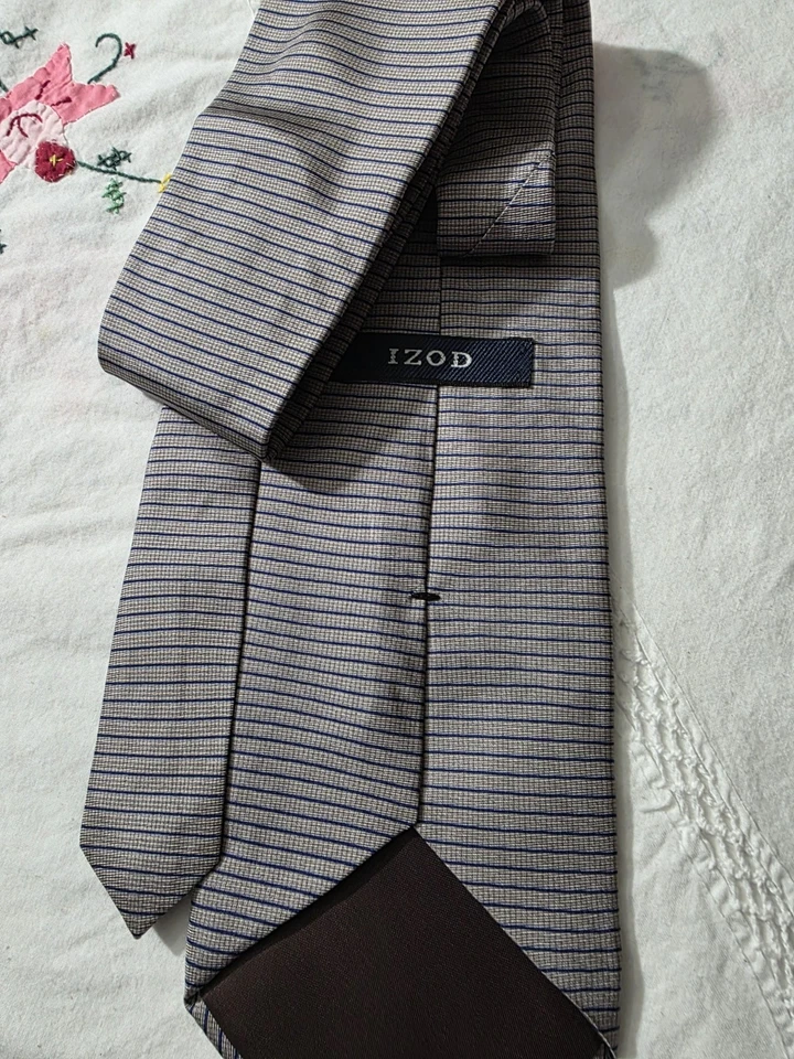 Izod男式丝绸领带 — 第 4/4 张图片