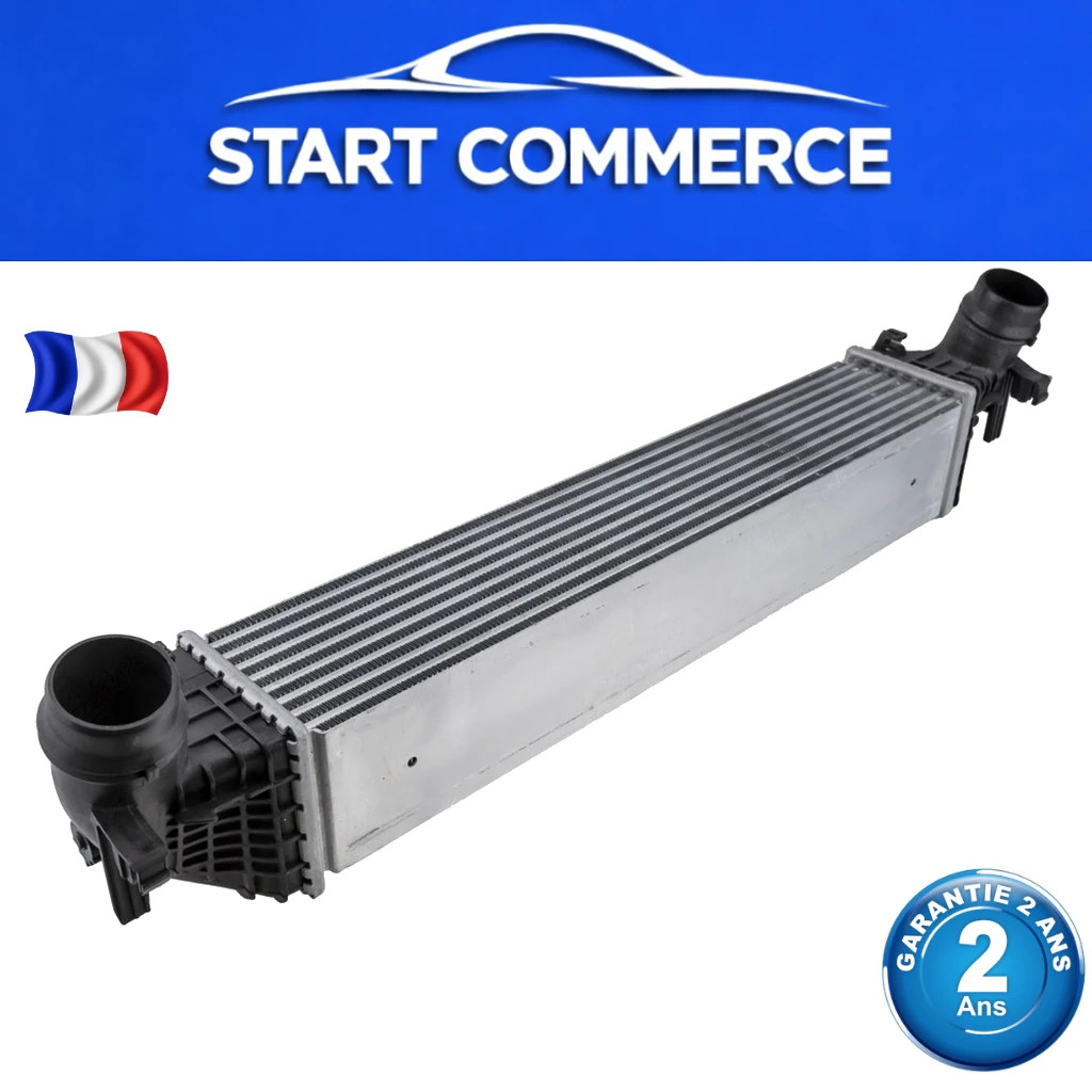 Intercooler échangeur d'air pour Opel Astra K de 2015 à 2022 en aluminium robuste