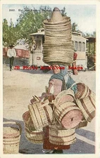 Mexico, Hat & Basket Vendor, Unknown Pub No 2602