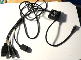 Multi RF Cable Switch Mad Catz Sega Saturn CD Genesis 32x PlayStation N64