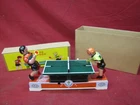 VINTAGE NOS Playing Ping Pon Tin Toy  Original Box