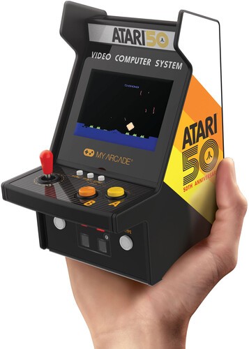 My Arcade DGUNL-7015 Atari Pocket Player Pro Sistema de Juegos Portátil 100 Jueg
