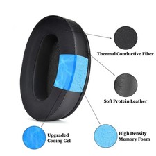 Over Ear Headphone Cooling Gel Earpads For WH-XB910 XB910N Comfortable