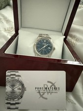 Rolex Datejust Navy Blue Mens Watch - 16014