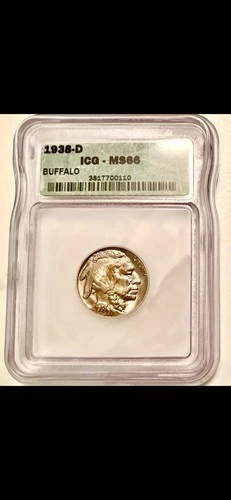 1938-D Buffalo ICG MS66