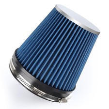 6" Cold Air Intake Filter Clamp-On High Flow Washable Cone Filter 7" Tall