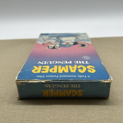 Scamper the Penguin (VHS 1986) Family Animated Adventure Lolo
