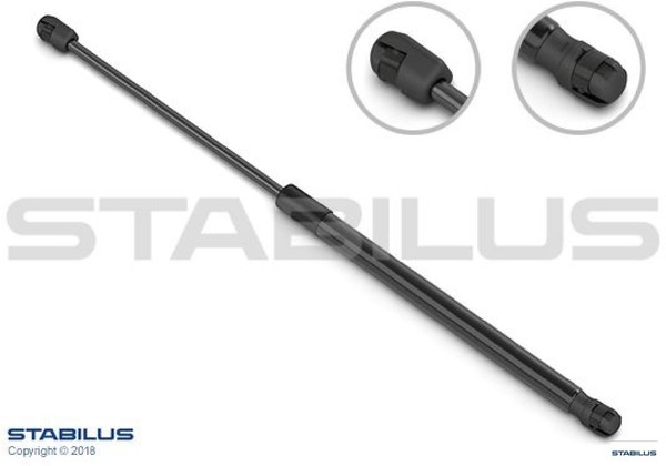 Stabilus 684527 Gasfeder FüR Motorhaube FüR Porsche-image