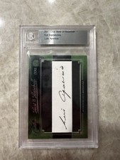 2011 LEAF BEST OF BASEBALL CUT SIGNATURES LUIS APARICIO AUTO MLB Baseball Card