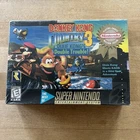 Donkey Kong Country 3: Dixie Kong's Double Trouble! (Nintendo SNES, 1996) Sealed