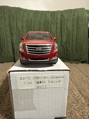 2017 Cadillac Escalade 124 Scale Diecast We ll